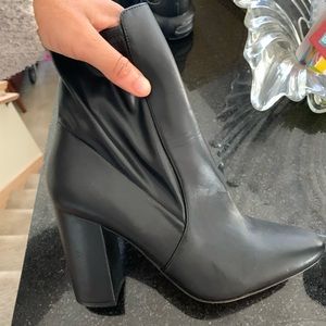 Aldo Heeled Leather Boots
